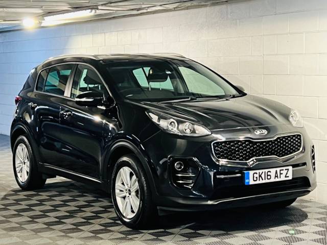 Kia Sportage 1.6 GDi ISG 2 5dr Estate Petrol BLACK