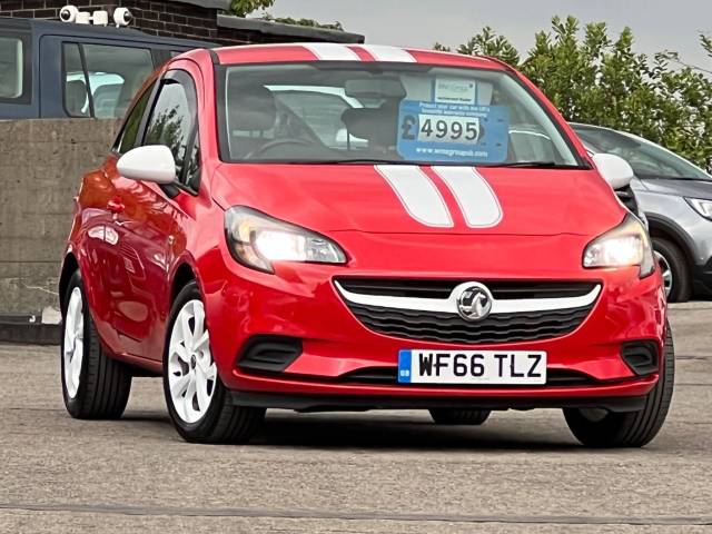 Vauxhall Corsa 1.4 [75] ecoFLEX Sting 3dr Hatchback Petrol RED
