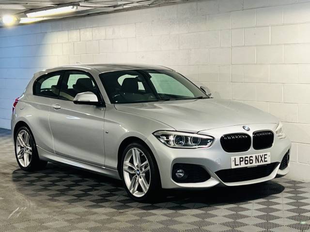 BMW 1 Series 118i [1.5] M Sport 3dr [Nav] Hatchback Petrol SILVER