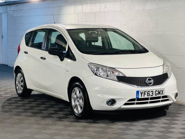 Nissan Note 1.2 Visia 5dr MPV Petrol WHITE