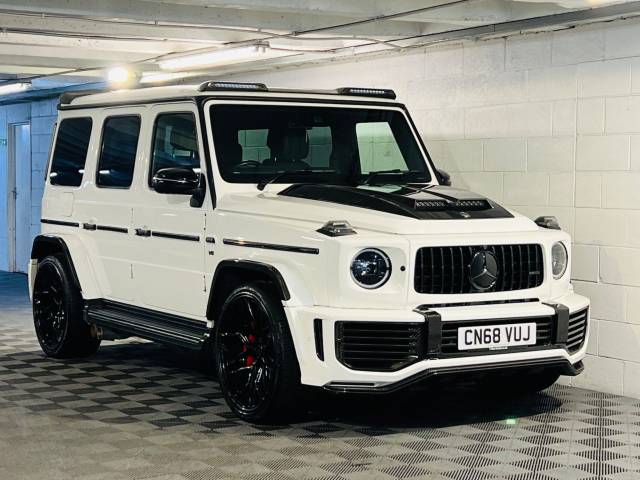 Mercedes-Benz G Class 4.0 G63 5dr 9G-Tronic Estate Petrol WHITE