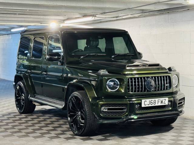 Mercedes-Benz G Class 4.0 G63 5dr 9G-Tronic Estate Petrol GREEN