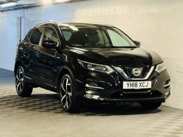 Nissan Qashqai 1.2 DiG-T Tekna 5dr Hatchback Petrol BLACK
