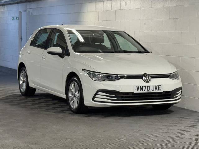 Volkswagen Golf 1.0 TSI Life 5dr Hatchback Petrol WHITE