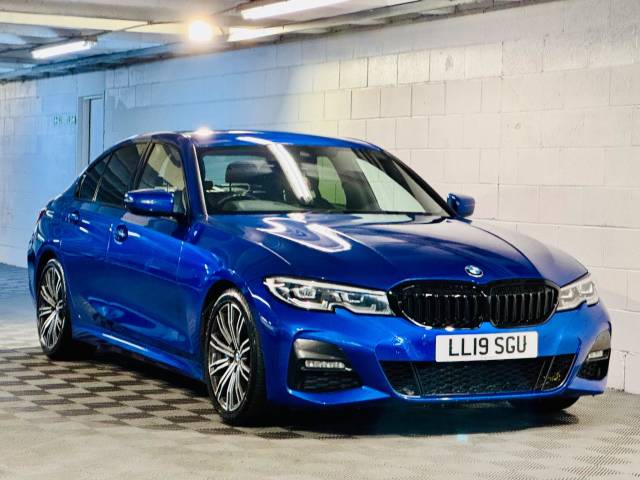BMW 3 Series 2.0 330i M Sport 4dr Step Auto Saloon Petrol BLUE