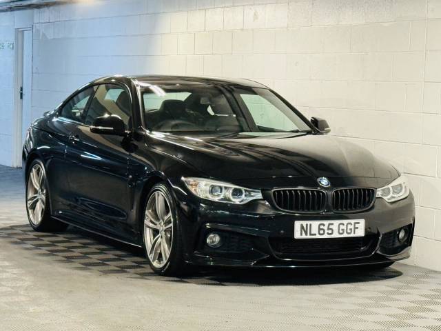 BMW 4 Series 2.0 420d [190] M Sport 2dr [Professional Media] Coupe Diesel BLACK