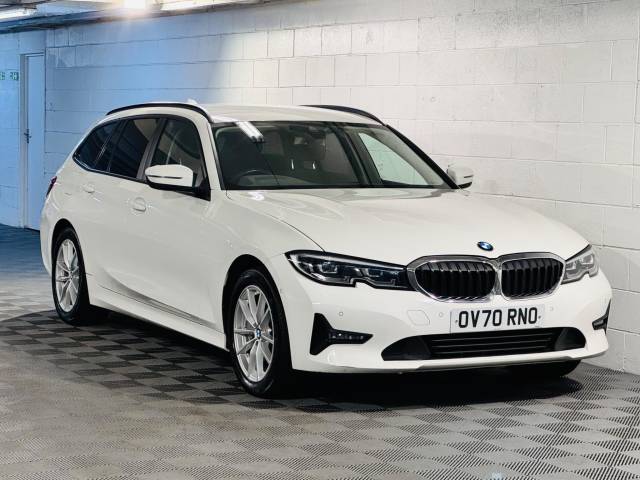 BMW 3 Series 2.0 330e SE Pro 5dr Step Auto Estate Petrol / Electric Hybrid WHITE