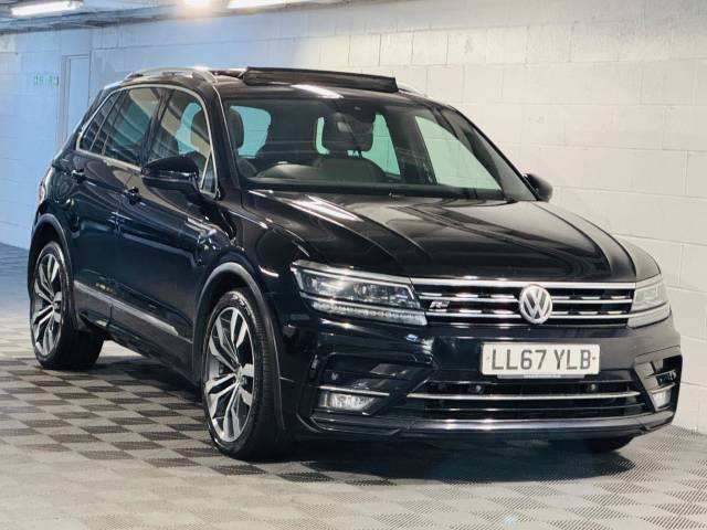 Volkswagen Tiguan 2.0 TDi 150 R-Line 5dr Estate Diesel BLACK