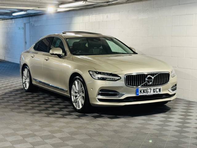 Volvo S90 2.0 T8 Hybrid Inscription Pro 4dr AWD Geartronic Saloon Petrol / Electric Hybrid GOLD
