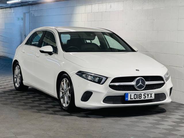 Mercedes-Benz A Class 1.5 A180d Sport Executive 5dr Auto Hatchback Diesel WHITE