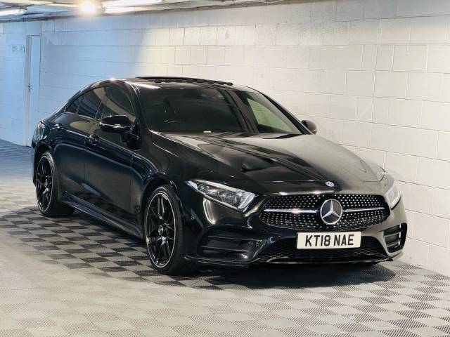 Mercedes-Benz CLS 2.9 CLS 350d 4Matic AMG Line Premium + 4dr 9G-Tronic Coupe Diesel BLACK