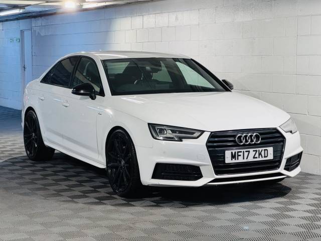 Audi A4 2.0 TDI 190 S Line 4dr S Tronic Saloon Diesel WHITE