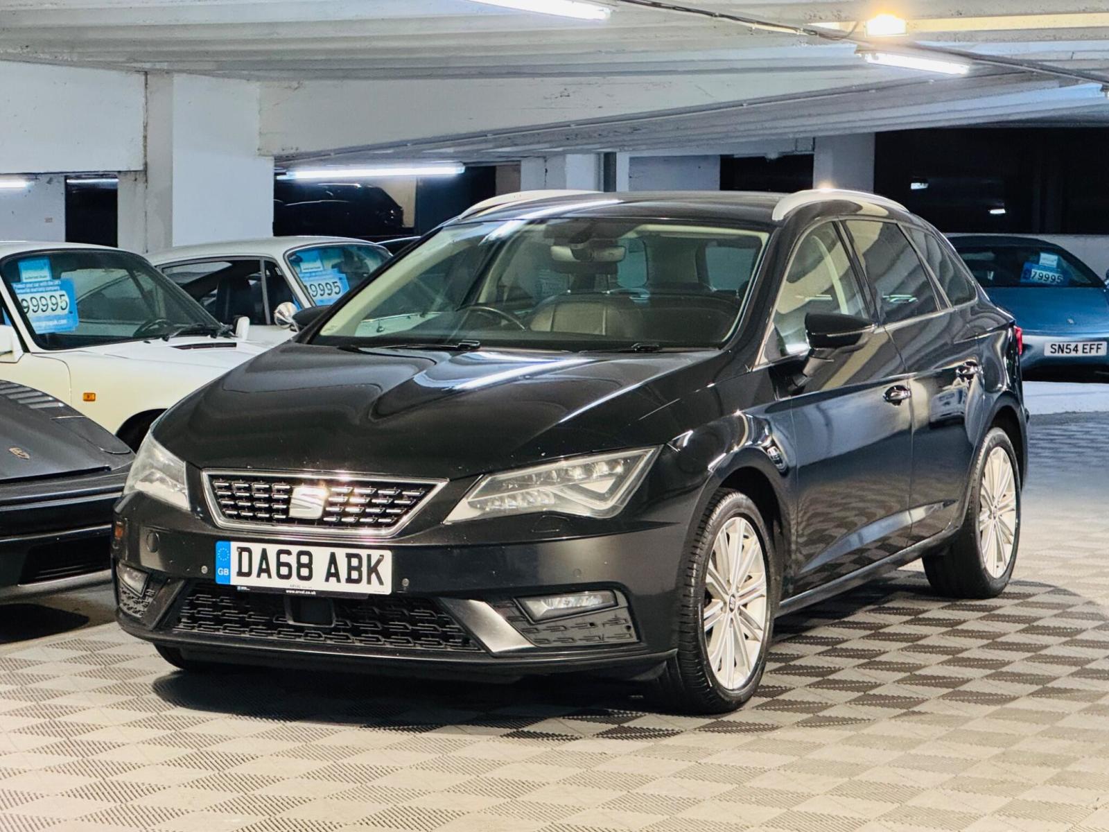 seat leon 1.5 tsi evo 150 xcellence [ez] 5dr - 2018 (68) - 6 spd / lthr / sat/nav  leon...