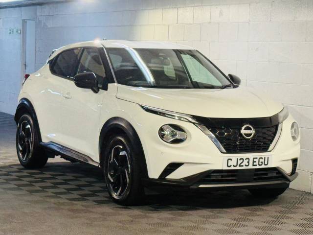 Nissan Juke 1.6 Hybrid N-Connecta 5dr Auto Hatchback Petrol/Electric Hybrid WHITE