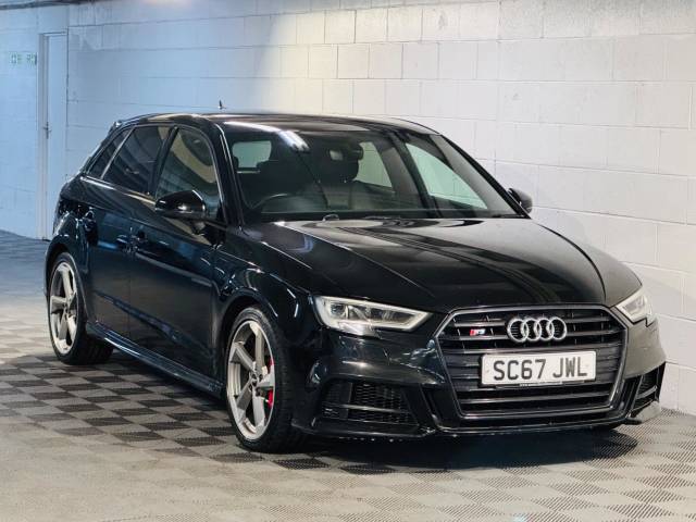 Audi S3 2.0 S3 TFSI Quattro Black Edition 5dr S Tronic Hatchback Petrol BLACK