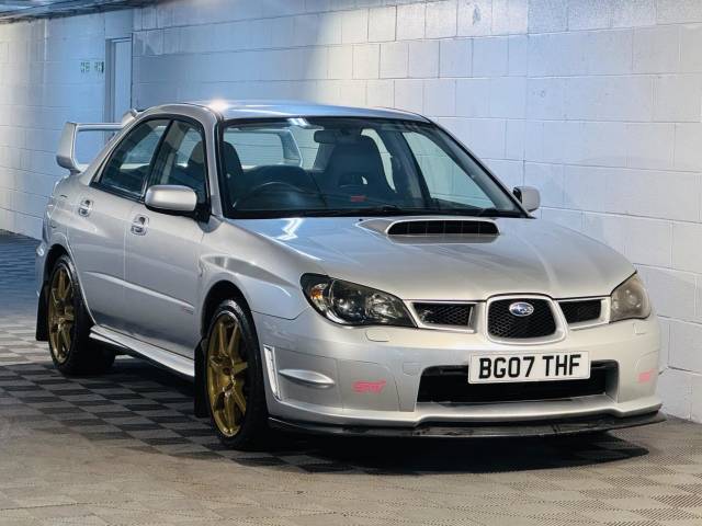 Subaru Impreza 2.5 WRX STi Type UK 4dr Saloon Petrol SILVER