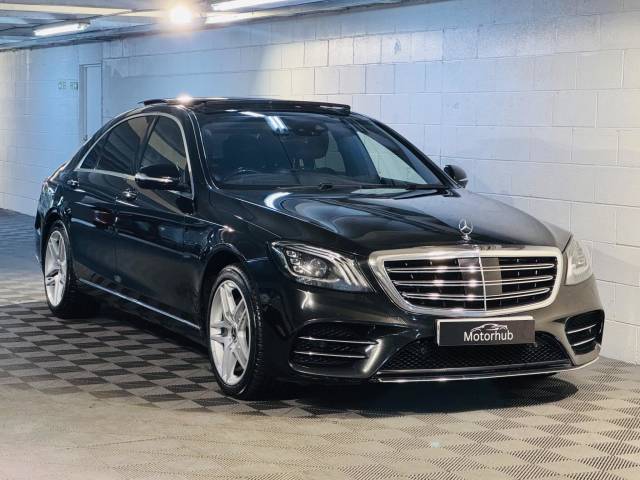 Mercedes-Benz S Class 2.9 S350d L AMG Line Executive/Prem Plus 4dr 9G-Tronic Saloon Diesel BLACK