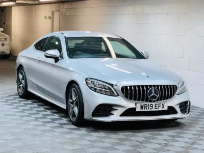 2019 C CLASS C200 AMG LINE 2DR 9G TRONIC 2019 19 AMG PACK HIGH SPEC... photo