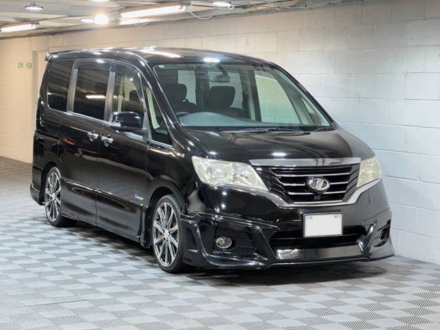 Nissan Serena 2.0 S-Hybrid Highway Star Auto IMPUL 5DR MPV Hybrid Black
