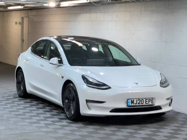 Tesla Model 3 0.0 Long Range AWD 4dr Auto Saloon Electric WHITE