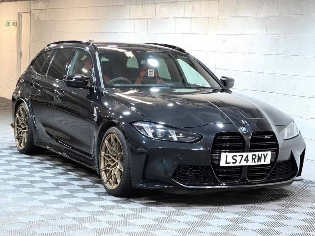 BMW M3 3.0 M3 xDrive 530 Competition M 5dr Step Auto Estate Petrol BLACK