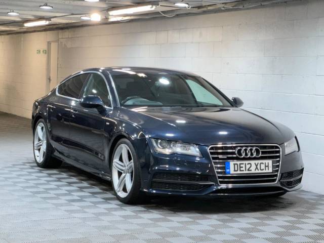 Audi A7 3.0 TDI Quattro S Line 5dr S Tronic Hatchback Diesel BLUE