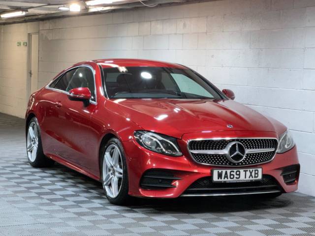 Mercedes-Benz E Class 2.0 E220d AMG Line 2dr 9G-Tronic Coupe Diesel RED