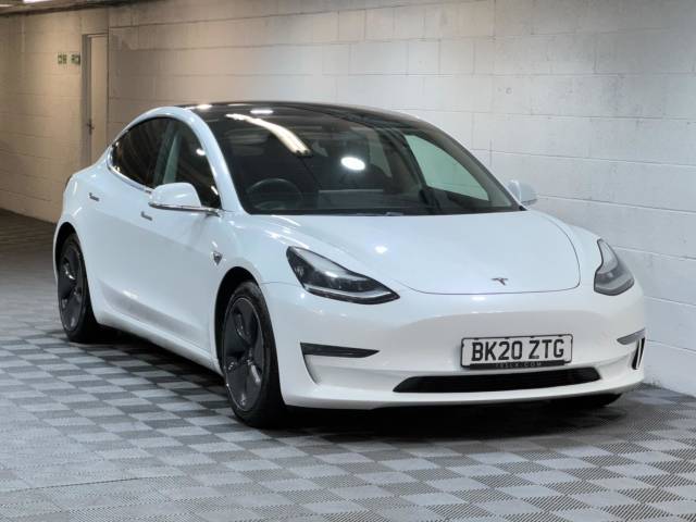 Tesla Model 3 0.0 Long Range AWD 4dr Auto Saloon Electric WHITE