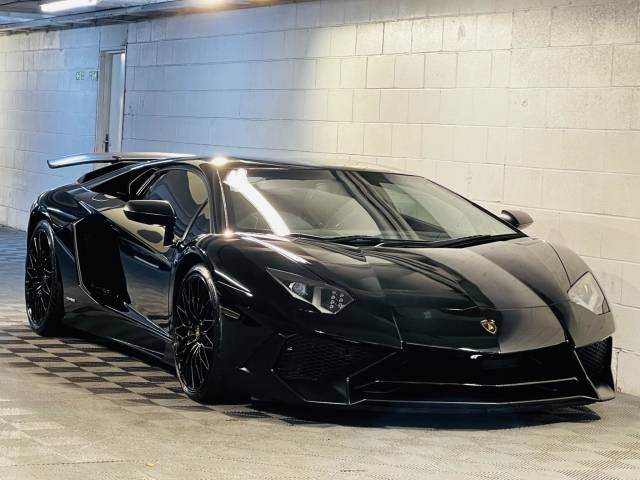 Lamborghini Aventador 6.5 V12 LP 750-4 Superveloce ISR 4WD Euro 6 2dr Coupe Petrol BLACK