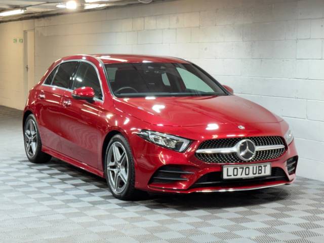 Mercedes-Benz A Class 1.3 A180 AMG Line (Premium 2) 7G-DCT Euro 6 (s/s) 5dr Hatchback Petrol Red