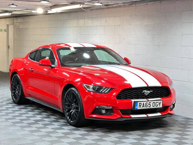 Ford Mustang 2.3 EcoBoost 2dr Coupe Petrol RED