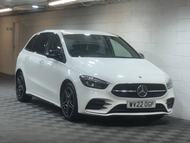 Mercedes-Benz B Class 1.3 B250e AMG Line Premium Edition 5dr Auto MPV Petrol / Electric Hybrid WHITE