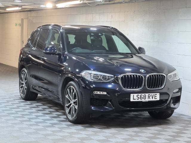 BMW X3 3.0 xDrive30d M Sport 5dr Step Auto Estate Diesel BLACK