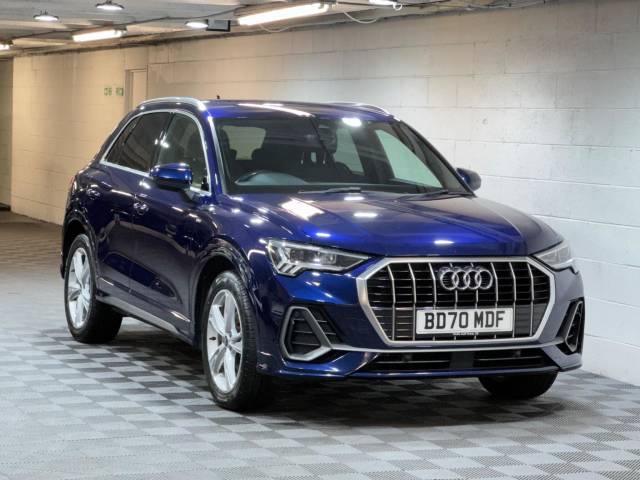 Audi Q3 1.5 35 TFSI S Line 5dr S Tronic Estate Petrol BLUE