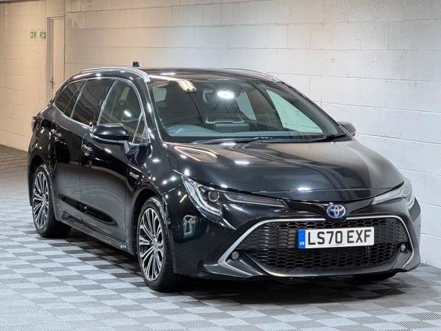 Toyota Corolla 2.0 VVT-i Hybrid Excel 5dr CVT Estate Petrol/Electric Hybrid BLACK