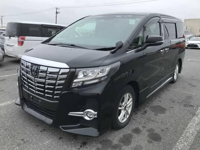 Toyota Alphard 4WD 2.5S C Package ULEZ 7 Seat Auto MPV Petrol Black