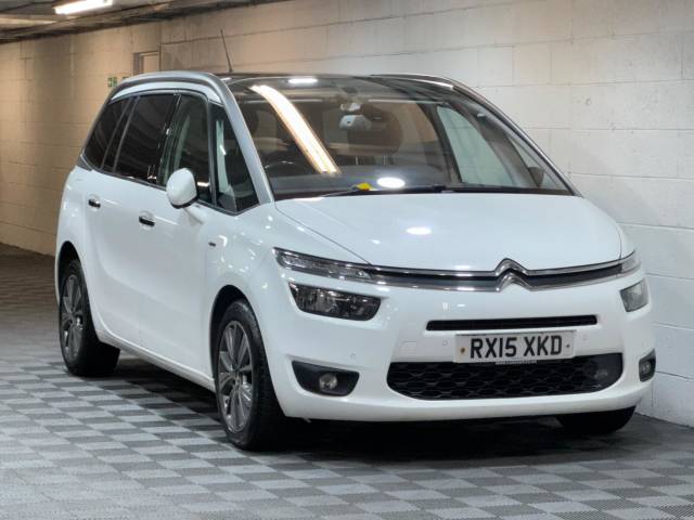 Citroen Grand C4 Picasso 1.6 e-HDi 115 Exclusive+ 5dr ETG6 MPV Diesel WHITE