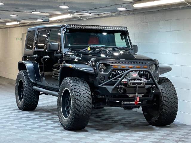 Jeep Wrangler 3.6 V6 Sahara SUV 4dr Petrol Auto 4WD Euro 6 (280 bhp) SUV Petrol Black