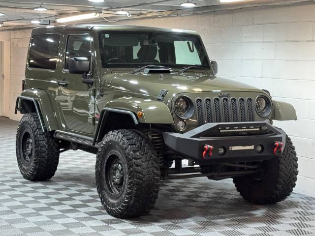 Jeep Wrangler 3.6 V6 Sahara Auto 4WD Euro 6 2dr SUV Petrol Tank Green