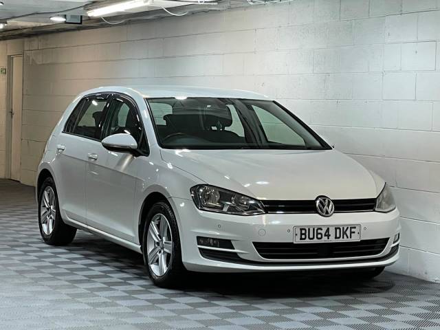Volkswagen Golf 2.0 TDI Match 5dr DSG Hatchback Diesel WHITE