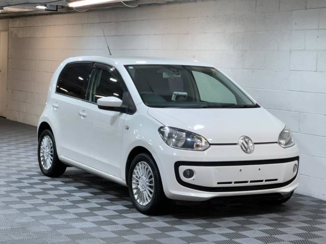 Volkswagen Up 1.0 BlueMotion Tech High up! Hatchback 5dr Petrol ASG Euro 6 (s/s) (75 ps) Hatchback Petrol White
