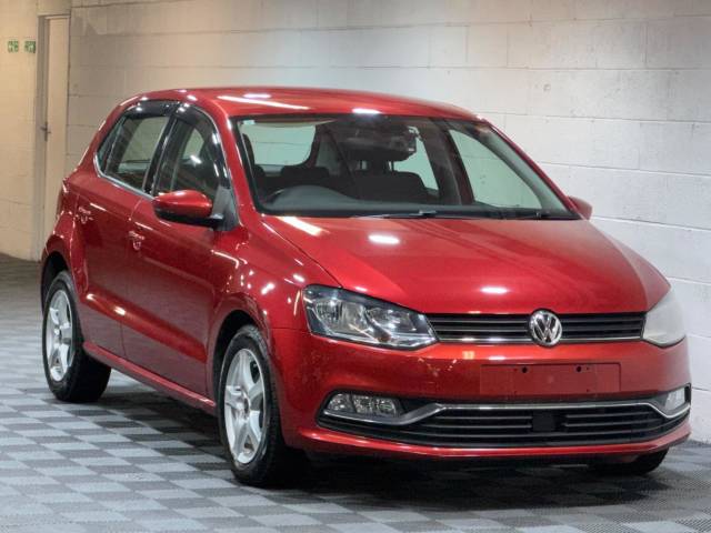 Volkswagen Polo 1.2 TSI BlueMotion Tech SE Hatchback 5dr Petrol DSG Euro 6 (s/s) (90 ps) Hatchback Petrol Red