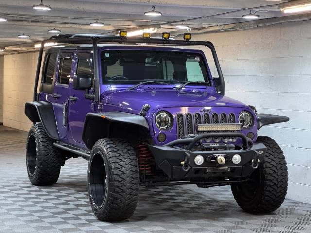 Jeep Wrangler 3.6 V6 Sahara SUV 4dr Petrol Auto 4WD Euro 6 (280 bhp) SUV Petrol Purple