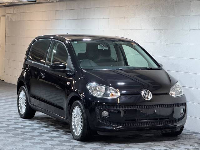 Volkswagen Up 1.0 BlueMotion Tech High up! Hatchback 5dr Petrol ASG Euro 6 (s/s) (75 ps) Hatchback Petrol Black