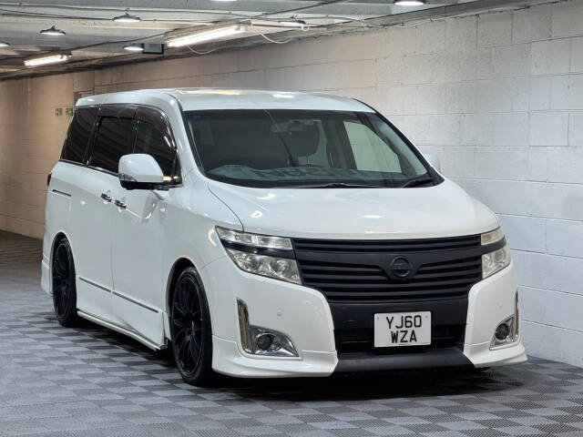 Nissan Elgrand 2.5 250 Highway Star Auto 7 Seat ULEZ MPV Petrol White