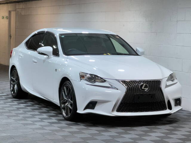 Lexus IS F Sport 3.5 V6 314 BHP RWD Auto JDM Saloon Petrol White
